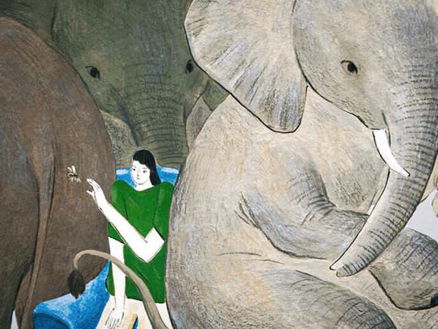 모기 뒤에 숨은 코끼리